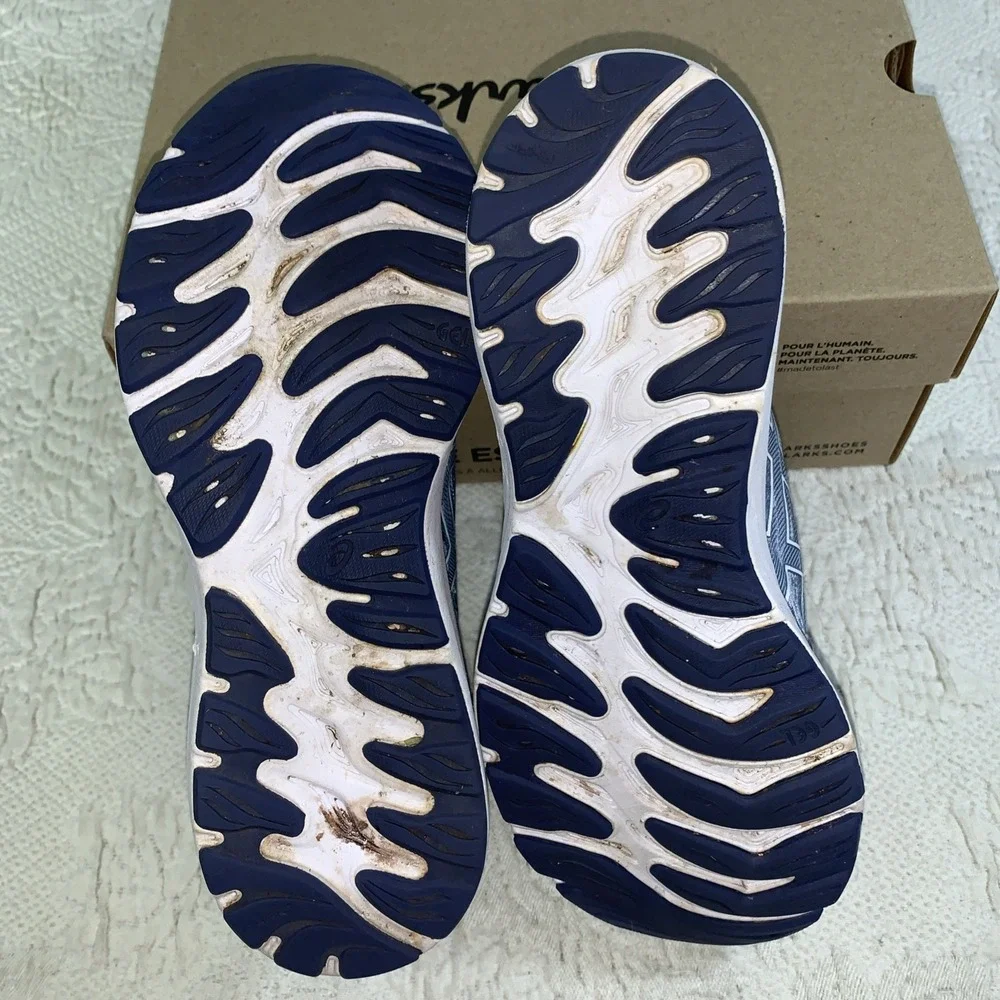Asics Gel Cumulus 23 Blue Running Shoes Athletic Everyday Trainers USA Women 6.5
